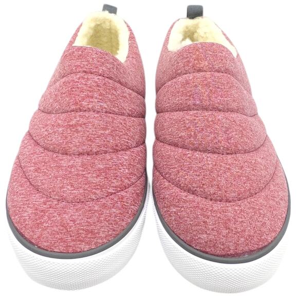 New Hurley Womens ARLO PUFF Clog Pink Slip On Loafers Casual Shoes Size 9 or 10 - Picture 4 of 7